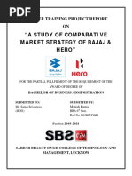 Comparative Market Strategy of Bajaj & Hero