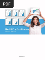 DynEd Pro Certification Getting Started