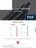 Saham Daily Highlights 08-Jul-2021