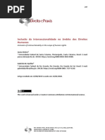 Inclusão Da Interseccionalidade No Âmbito Dos Direitos Humanos