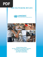 Bangkok Rules (UNODC, 2015)