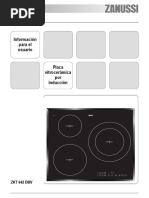 Información para El Usuario: ZKT 642 DBV