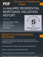 Standard Residential Mortgage Valuation: Marcia Prince-Assam Linden Scott Abraham Derry Ria Ramos