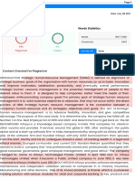 Plagiarised 69%: Unique 31%