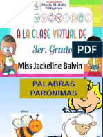 Parónimas