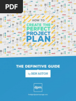 How To Create The Perfect Project Plan. The Definitive Guide