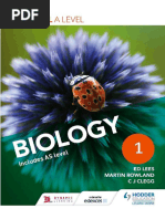 (Sách) Edexcel a Level Biology Student Book 1 - Sách Gáy Xoắn