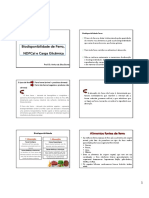 Aula 5 - Biodisponibildiade de Ferro, NDPCal, CG