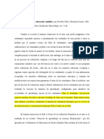 (B. Bell, B. Cowie) Evaluación Formativa y Educación en Ciencias. (Reseña)