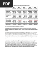 Supply Chain Management Strategy Capstone Answers