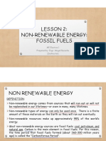 Non Renewable Energy