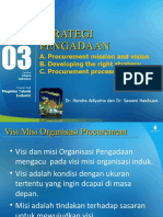 Modul PPT 3 Strategi Pengadaan