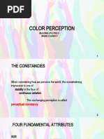 2021 BUILDING UTILITIES 3 - Module 2 Lecture 3 Color Perception (S)