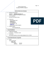 Safety Data Sheet: 1. Identification of The Substances/ Trade Name and Company