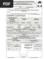 Ficha Unica de Inscripcion de Requisitorias