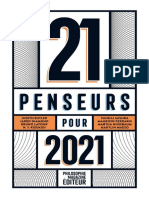 21 Penseurs Pour 2021 by Martin Legros (Legros, Martin)