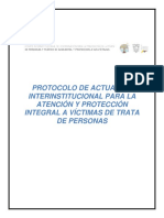 Protocolo de Actuacion Interinstitucional