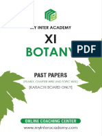 Xi Botany Pastpapers