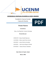 Derecho Mercantil I - Títulos Valores