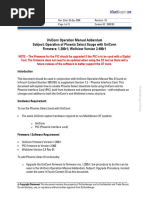 Uniconn Operation Manual Addendum Subject: Operation of Phoenix Select Gauge With Uniconn Firmware: 1.200R1 Wellview Version 2.400R1