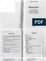 Memorator Literatura Romana Cls 5-8 Si Evaluarea Nationala