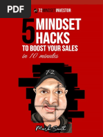 5 Mindset Hacks For Sales