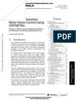 3-Phase AC Induction Motor Vector Control Using DSP56F80x: Freescale Semiconductor, Inc