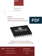 Rapport Des TPs APPLICATIONS SUR LES PICs de Microchip