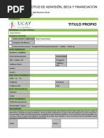 Solicitud Propio 2021.UCAV