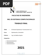 Examen Final de Optmización