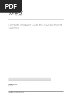 Complete Hardware Guide For EX3200 Ethernet Switches: Published: 2012-03-17 Revision 6