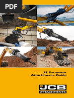 JS Excavator Attachments Guide