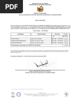 Certificado Laboral Willinton Jairo Barreto Ramírez