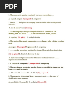 Test 1.: 1. The Unexpected Operating Complexity Was More Serious Than ......