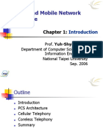 Wireless and Mobile Network Architecture