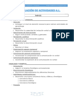 Recopilación de Actividades de Audición y Lenguaje