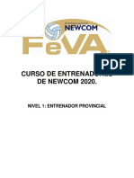 02 - Cuadernillo Curso de Entrenador Feva Nivel 1