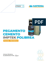 Pegamento Cemento Asfáltico IMPTEK Polibrea