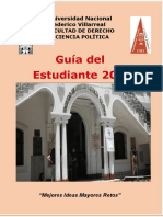 UNFV 2018 Guía Del Estudiante de Derecho