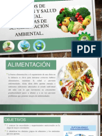 Proyectos de Alimentación y Salud Ambientalprogramas de Sensibilización Ambiental.