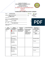 Kasiglahan Village Elementary School: Parents'/Guardians Communication Cardex