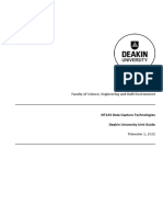 SIT123 Data Capture Technologies - Deakin University Unit Guide - T2 2021