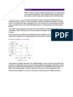 Production Possibility Curve