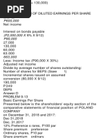 Divide by Average Number of Shares Outstanding