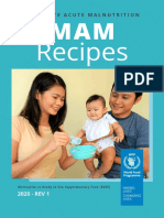 IYCF - MAM Recipes by World Food Programme (2020)