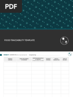 Food Traceability Template 2