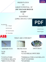 Low Voltage Switchgear Presentation