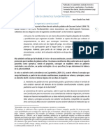 Dimensión Objetiva de Los Derechos Fundamentales