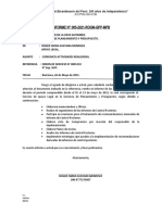 Informe de Actividades