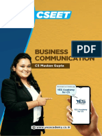 CSEET Business Communication - CS Muskan Gupta, YES Academy For CS, Pune